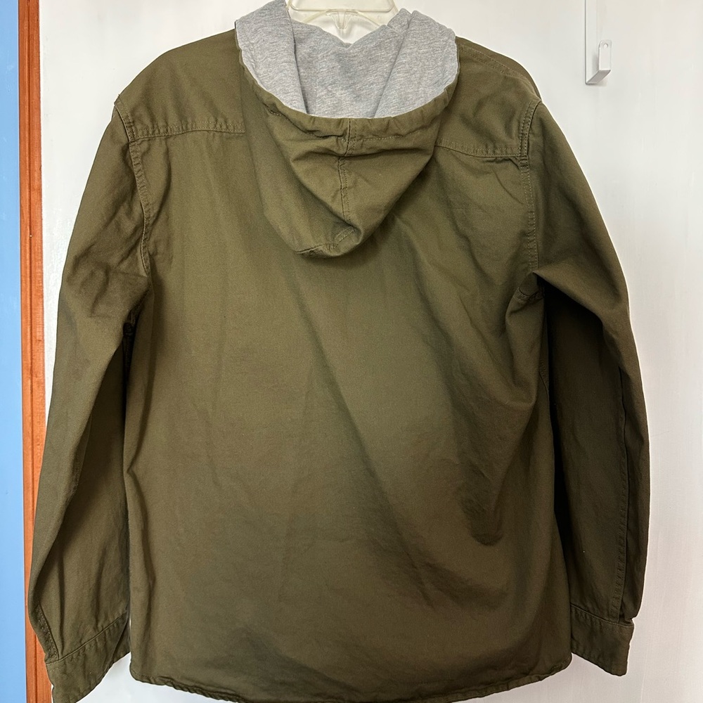 Men’s Cotton Molokai Shirt With Hood, XL - Fits like a Medium. - Picture 3 of 13